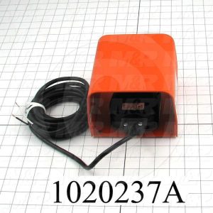 Foot pedal switch 125 / 250V 20A with guard